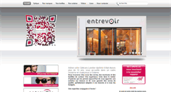 Desktop Screenshot of entrevoir.fr
